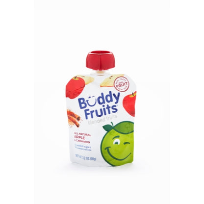 Buddy Fruits Apple & Cinnamon Puree, 18 x 3.2 oz Case - DOT product image 2