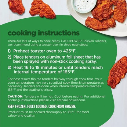 Caulipower Gluten-Free Chicken Tenders, 8 x 14 oz Case - Frozen Meat & Seafood