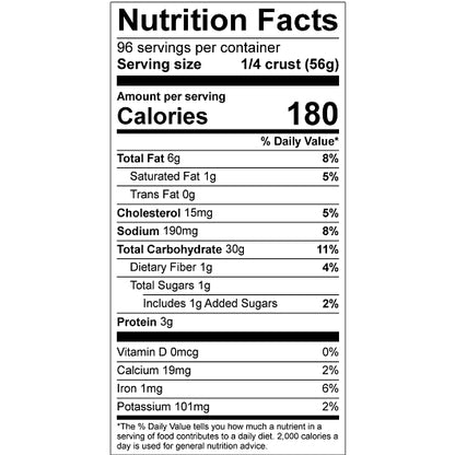 Caulipower 12" Cauliflower Pizza Crust, 24 x 8 oz Case - Breads, Rolls & Buns - image 2