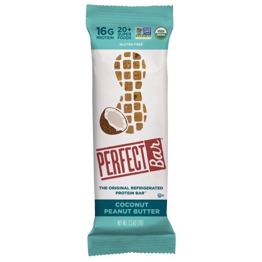 Perfect Bar Coconut Peanut Butter Bar, 16 x 2.5 oz Case - Snack Bars & Granola Bars