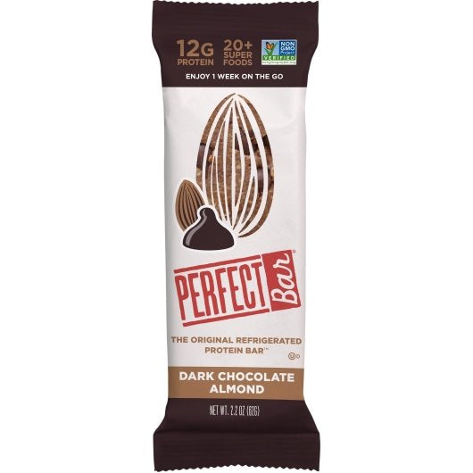 Perfect Bar Dark Chocolate Almond Bar, 16 x 2.4 oz Case - DOT product image 2