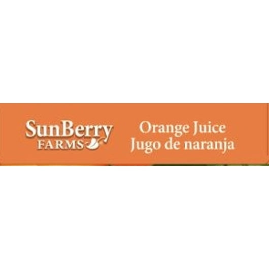 Sunberry Farms ORANGE JUICE 100%, 12 x 33.8 fl oz Case - DOT product image 5