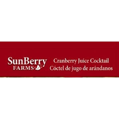 Sunberry Farms CRANBERRY COCKTAIL JUICE, 12 x 33.8 fl oz Case - DOT product image 6
