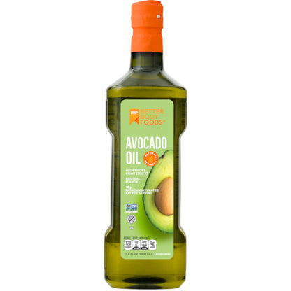 BetterBody Foods Refined Avocado Oil, 4 x 33.8 fl oz Case - Pantry Ingredients