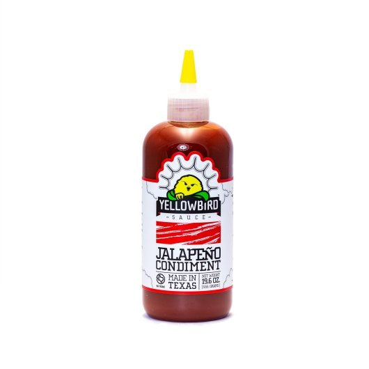 Yellowbird Foods Jalapeno Sauce, 6 x 19.6 oz Case - Condiments & Sauces