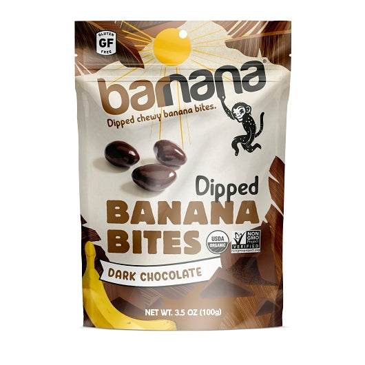 Barnana Chocolate Banana Bites, 12 x 3.5 oz Case - DOT product image 2