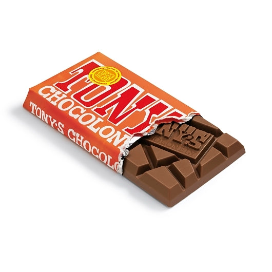 Tony's Chocolonely Milk Caramel Sea Salt, 15 x 6.35 oz Case - DOT product image 4