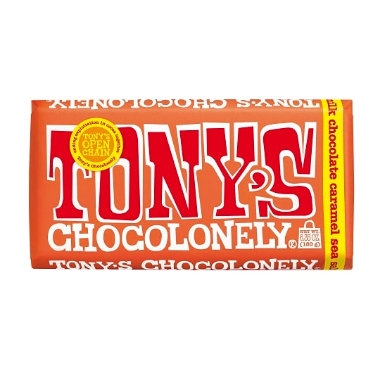 Tony's Chocolonely Milk Caramel Sea Salt, 15 x 6.35 oz Case - DOT product image 6