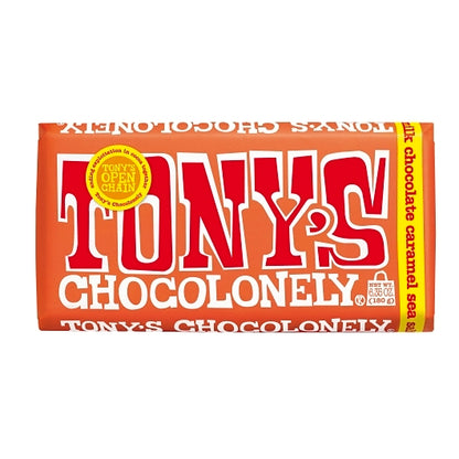 Tony's Chocolonely Milk Caramel Sea Salt, 15 x 6.35 oz Case - DOT product image 6