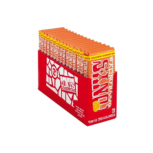 Tony's Chocolonely Milk Caramel Sea Salt, 15 x 6.35 oz Case - DOT product image 8