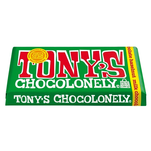 Tony's Chocolonely 32% Milk Hazelnut Bar, 15 x 6.35 oz Case - DOT product image 2