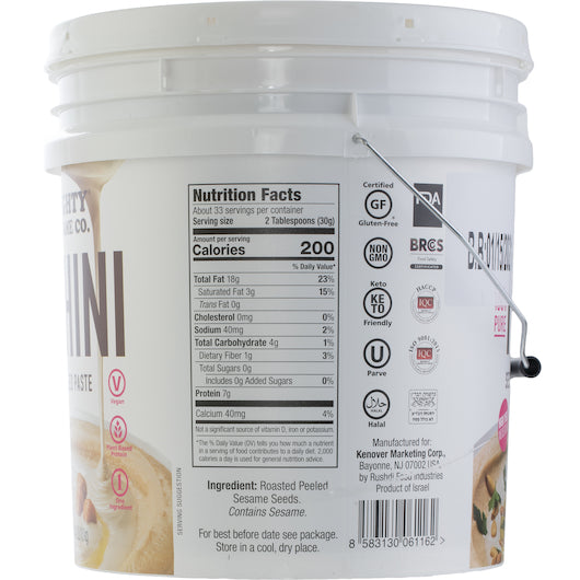 Mighty Sesame Classic Bulk Tahini, 1 x 40 lb Case - DOT product image 2