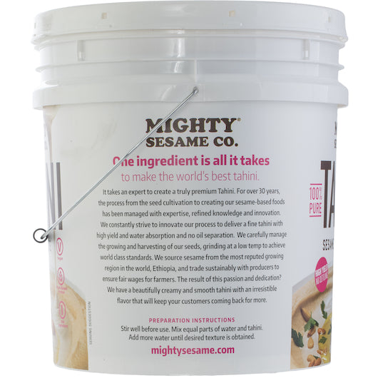 Mighty Sesame Classic Bulk Tahini, 1 x 40 lb Case - DOT product image 3