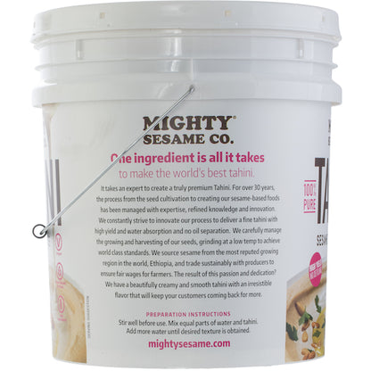 Mighty Sesame Classic Bulk Tahini, 1 x 40 lb Case - DOT product image 3