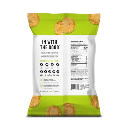 Safe + Fair Pea Protein Chips - Sweet Jalapeno, 12 x 3.5 oz Case - DOT product image 2