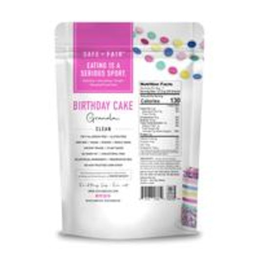 Safe + Fair Birthday Cake Granola, 6 x 12 oz Case - DOT product image 2