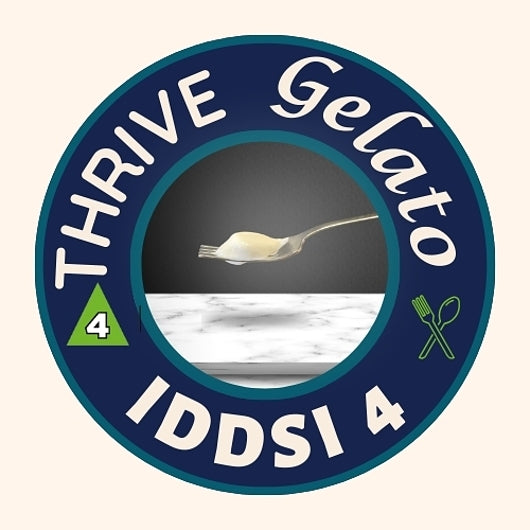Thrive Frozen Nutrition Chocolate Gelato Cup, 36 x 4 fl oz Case - DOT product image 7