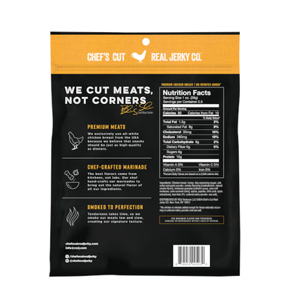 Chef'S Cut Real Smoked Chicken Breast Honey Barbeque, 8 x 2.5 oz Case - DOT product image 2