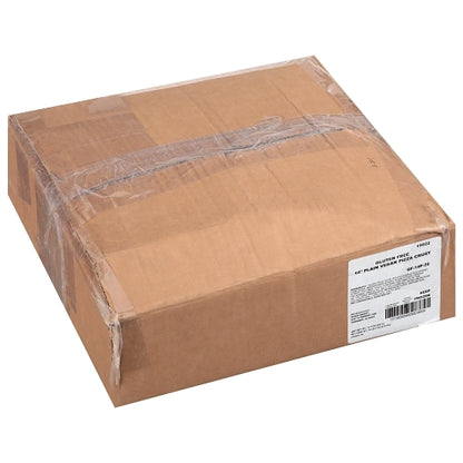 Venice Bakery 14 Inch Vegan Gluten-Free Plain Pizza Crust, 20 x 11.5 oz Case - GS1 closed shipping case image