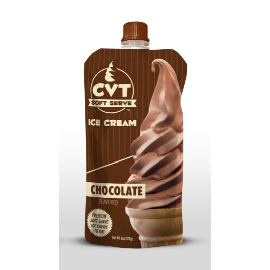 CVT Soft Serve Chocolate, 15 x 6 oz Case - Candy & Confections