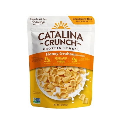 Catalina Snacks Crunch Honey Graham Cereal, 6 x 9 oz Case - DOT product image 2