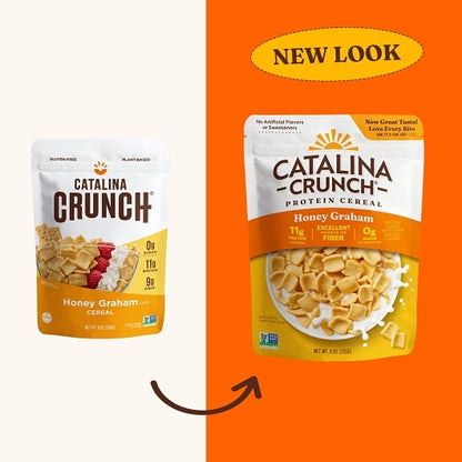 Catalina Snacks Crunch Honey Graham Cereal, 6 x 9 oz Case - DOT product image 7