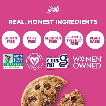 Sweet Loren's Place & Bake Gluten Free Chocolate Chunk Cookies, 6 x 12 oz Case - DOT product image 7