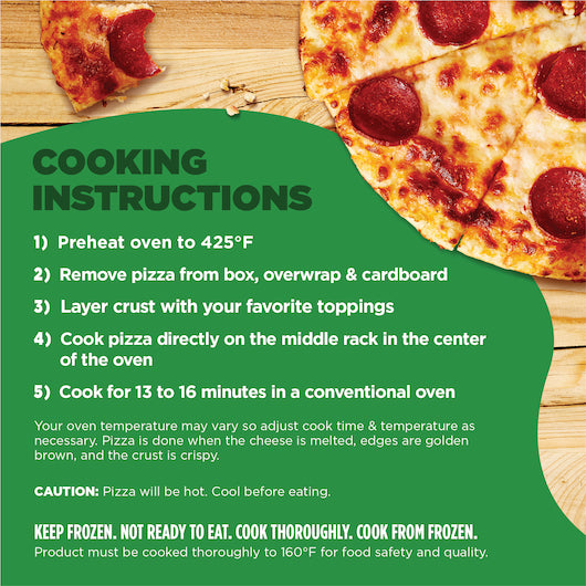 Caulipower Gluten-Free Cauliflower Pizza Crusts, 8 x 11 oz Case - DOT product image 5