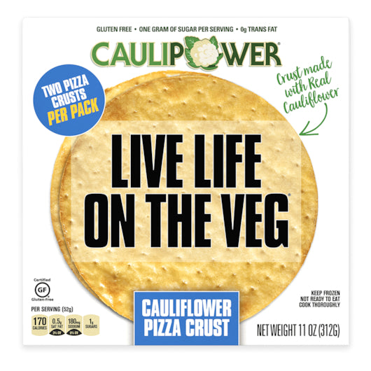Caulipower Gluten-Free Cauliflower Pizza Crusts, 8 x 11 oz Case - Breads, Rolls & Buns