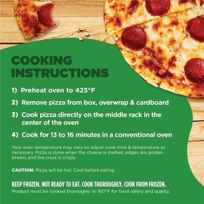 Caulipower Gluten-Free Veggie Cauliflower Crust Pizza, 8 x 11.85 oz Case - DOT product image 2
