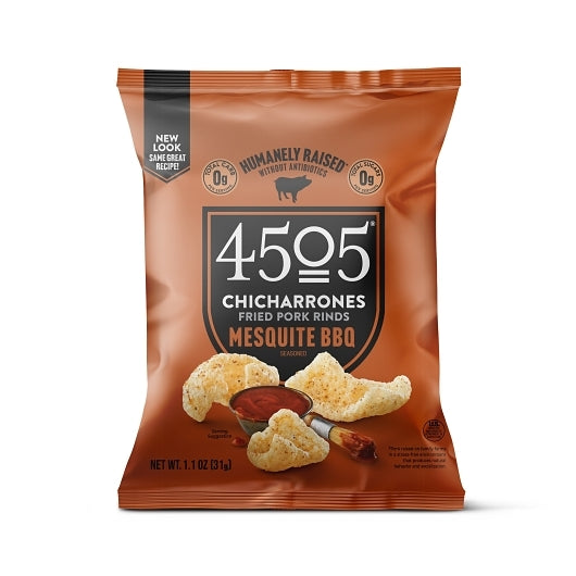4505 Meats Bbq Seasoned Chicharro; 1.1 Ounce; 12 Per Case - DOT product image 1