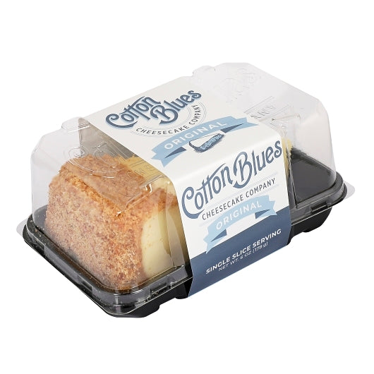 Cotton Blues Cheesecake Co. Slice Variety Pack: 12 Original, 12 Sea-Salted Caramel, 6 Strawberry, 6 Blueberry, 1 x 36 ct