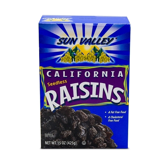 Sun Valley Thompson Seedless Raisins, 24 x 15 oz Case - DOT product image 2
