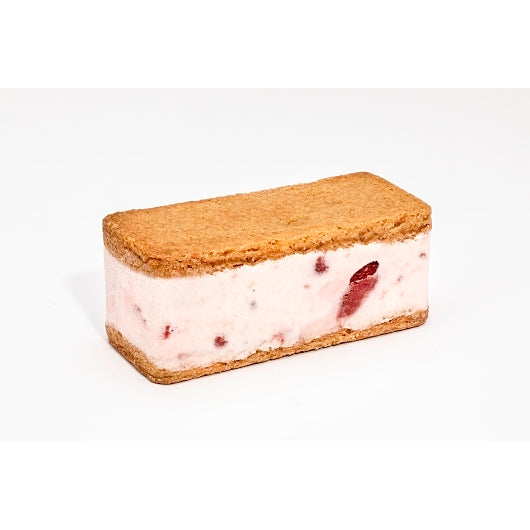 Nightingale, Inc. Baked From Scratch Strawberry Shortcake Ice Cream Sandwich, 12 x 5.2 oz Case - Frozen Fruit - image 2
