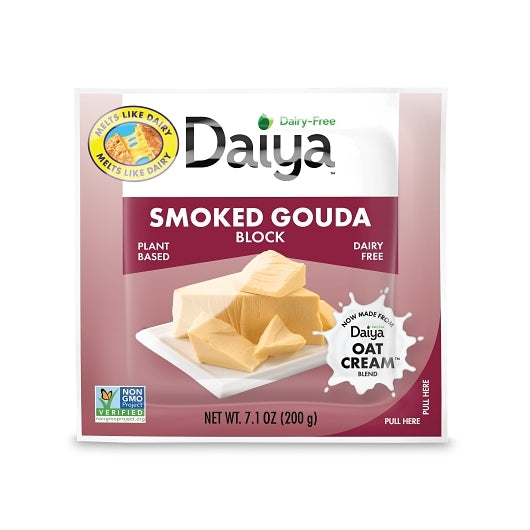 Daiya Vegan Smoked Gouda Style Block, 8 x 7.1 oz Case - Cheese & Dairy