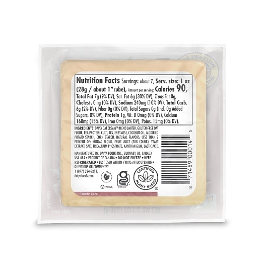 Daiya Vegan Smoked Gouda Style Block, 8 x 7.1 oz Case - DOT product image 5