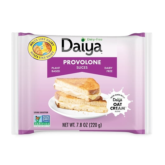 Daiya Vegan Provolone Style Slices, 8 x 7.8 oz Case - Cheese & Dairy
