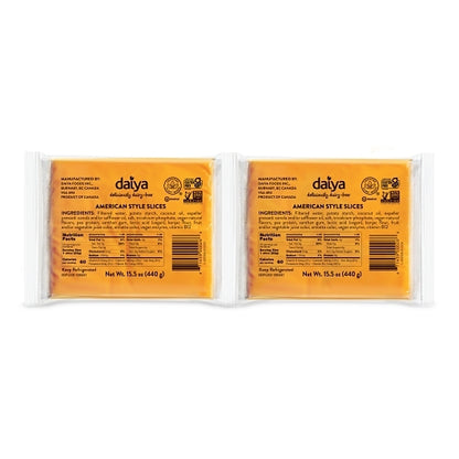 Daiya Vegan American Style Slices, 4 x 1.94 lb Case - Cheese & Dairy