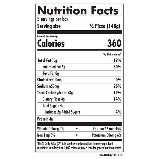 Daiya Vegan Dairy-Free Plant-Based Thin Crust Cheese Lover's Pizza 10 Inch, 8 x 15.7 oz Case - DOT product image 6