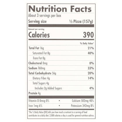 Daiya Vegan Dairy-Free Plant-Based Thin Crust Meatless Pepperoni Style Pizza, 8 x 16.7 oz Case - DOT product image 2