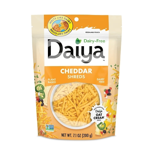 Daiya Vegan Cheddar Shreds, 12 x 7.1 oz Case - Cheese & Dairy