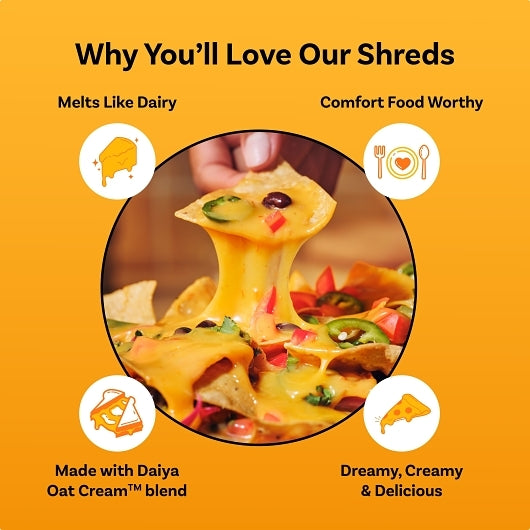 Daiya Vegan Cheddar Shreds, 12 x 7.1 oz Case - DOT product image 5