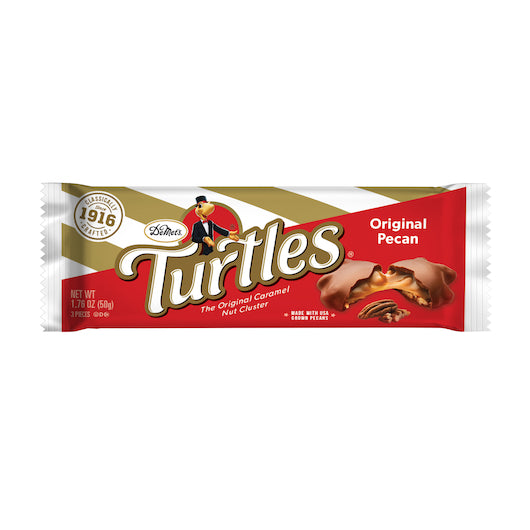 Turtles King Size Original Pecan Candy Bar, 6 x 24 x 1.76 oz Case - DOT product image 3
