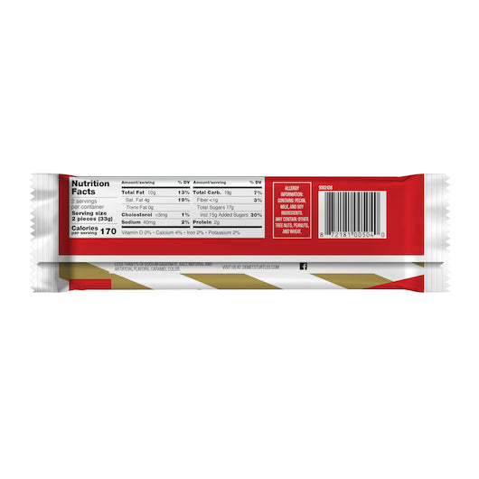 Turtles Original King Size 4 Piece Bar 2.3 Ounce X 6 (Pack Of 24) - DOT product image 1
