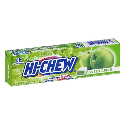 Hi Chew Green Apple Stick Master Case, 12 x 15 x 1.76 oz Case - Candy & Confections