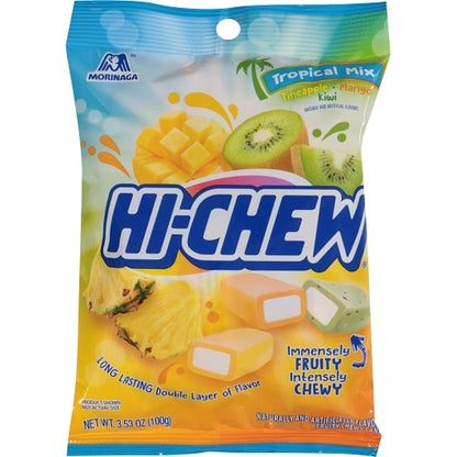 Hi-Chew Tropical Mix Candy Bag, 6 x 3.53 oz Case - Candy & Confections
