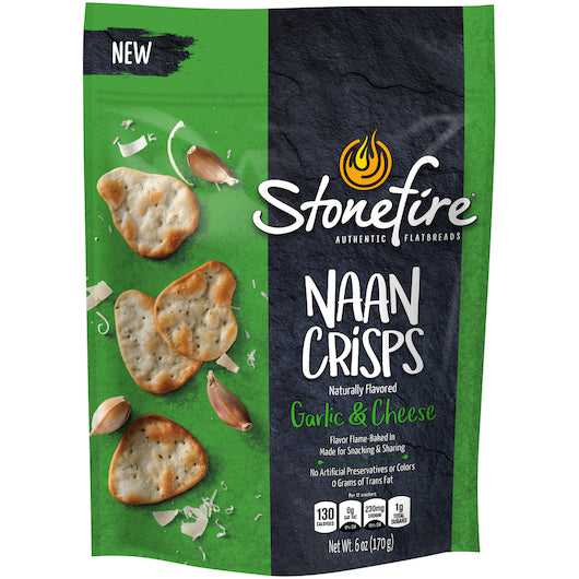 Stonefire Garlic Cheese Crisps, 12 x 6 oz Case - DOT product image 2