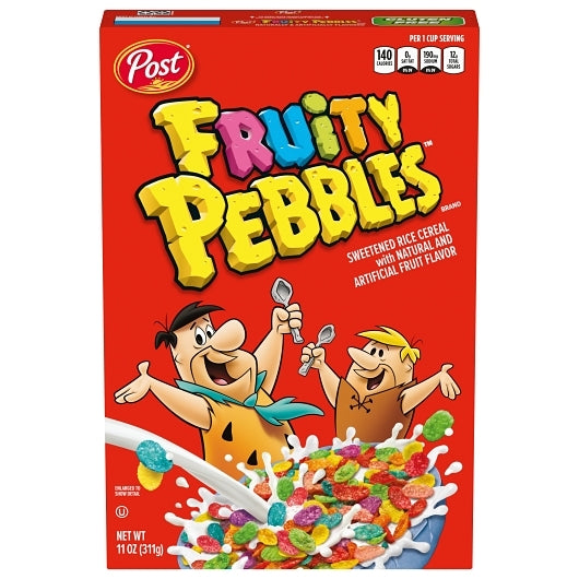 Post Gluten-Free Fruity Cereal, 12 x 11 oz Case - Breakfast Foods