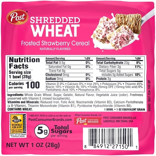 Post Strawberry Cereal, 96 x 1 oz Case - DOT product image 2