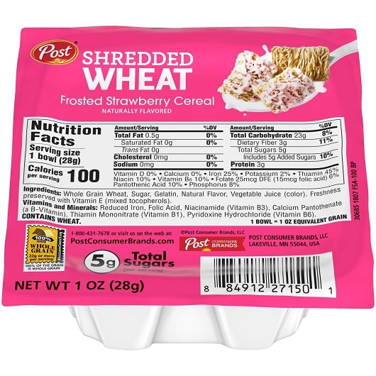 Post Strawberry Cereal, 96 x 1 oz Case - DOT product image 6